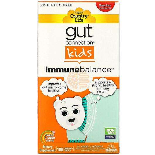 Gut Connection Kids Immune Balance, Підтримка кишечника