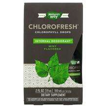 Nature's Way, Хлорофилл, Chlorofresh Chlorophyll Drops Mint Fl...