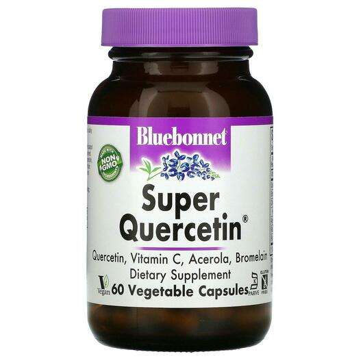 Основне фото товара Bluebonnet, Super Quercetin, Супер Кверцетин, 60 капсул