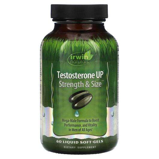 Основное фото товара Irwin Naturals, Тестостероновый бустер, Testosterone Up Streng...