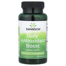 Daily Antioxidant Boost Антиоксиданты Swanson