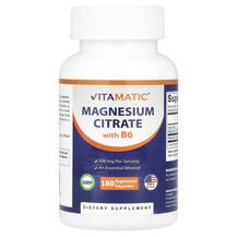 Магній Magnesium Citrate with B6 Vitamatic