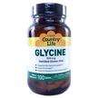 Country Life, Glycine 500 mg 100, Гліцин 500 мг, 100 таблеток