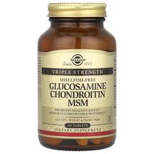 Solgar, Glucosamine Chondroitin MSM, Глюкозамін Хондроітин МСМ...