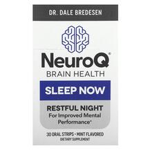 NeuroQ Brain Health Sleep Now Mint Мелатонин