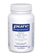 Alpha Lipoic Acid 200 mg Альфа-липоевая Pure