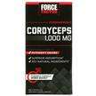 Фото товару Force Factor, Cordyceps 500 mg, Гриби Кордіцепс, 60 капсул