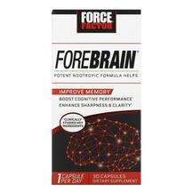 Force Factor, Поддержка памяти и внимания, Forebrain, 30 капсул