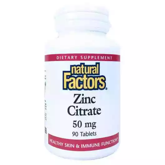 Фото товара Zinc Citrate 50 mg 90 Tablets