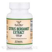 Double Wood, Citrus Bergamot Extract 1000 mg, Бергамот Цитрус,...