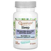 Quantum Health, Sleep Melatonin, 30 Capsules