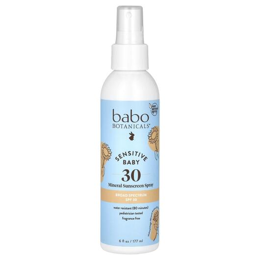 Основное фото товара Baby Skin Mineral Sunscreen Spray SPF, Солнцезащитный спрей, 177 