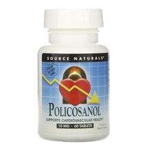 Source Naturals, Policosanol 10 mg, 60 Tablets