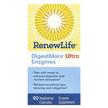 Фото товару Renew Life, DigestMore Ultra Enzymes, Ферменти, 90 капсул