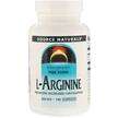 Фото товару Source Naturals, L-Arginine Free Form 500 mg, L-Аргінін у віль...