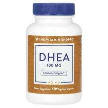 The Vitamin Shoppe, DHEA 100 mg, Дегідроепіандростерон, 120 ка...