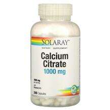 Solaray, Calcium Citrate 1000 mg, Цитрат кальцію 1000 мг, 240 ...