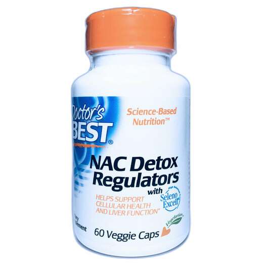 NAC Detox Regulators, NAC, 60 капсул
