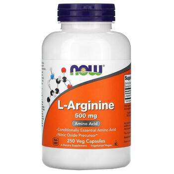 Заказать L-Аргинин 500 мг 250 капсул