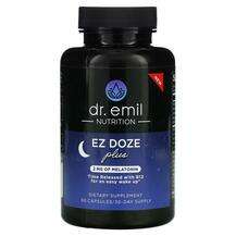 Dr. Emil Nutrition, EZ DOZE Plus Melatonin, Мелатонін, 60 капсул