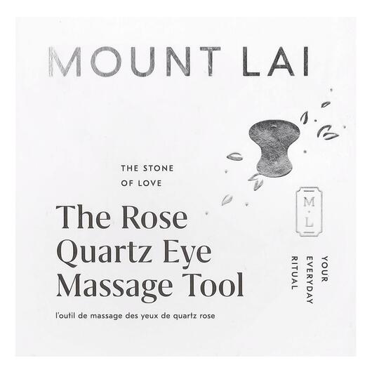 Основное фото товара Массажные камни, The Rose Quartz Eye Massage Tool, 1 Tool