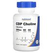 Фото товару CDP Choline Citicoline 300 mg, Вітамін B4 Холін, 60 капсул