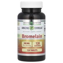 Бромелайн Bromelain 500 mg Amazing Nutrition