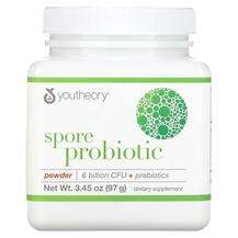 Youtheory, Пробиотики, Spore Probiotic Powder, 97 г