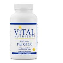 Омега 3 Ultra Pure Fish Oil 350 Lemon Flavor Vital