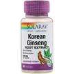 Фото товара Solaray, Экстракт корня Женьшеня 535 мг, Korean Ginseng 535 mg...