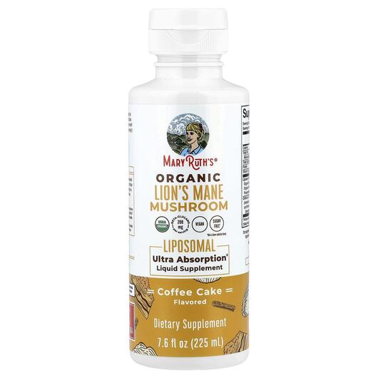 Основное фото товара Organic Lion's Mane Mushroom Liposomal, Грибы Львиная грива,