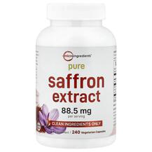 Pure Saffron Extract Шафран Micro Ingredients