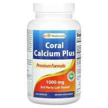 Best Naturals, Коралловый Кальций, Coral Calcium Plus 500 mg, ...