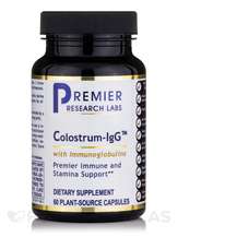 Premier Research Labs, Colostrum-IgG, Молозиво, 60 капсул