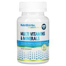 NutriBiotic, Essentials Multi Vitamins & Minerals, Мультив...