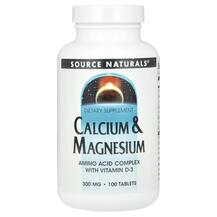 Calcium & Magnesium Кальций Source Naturals