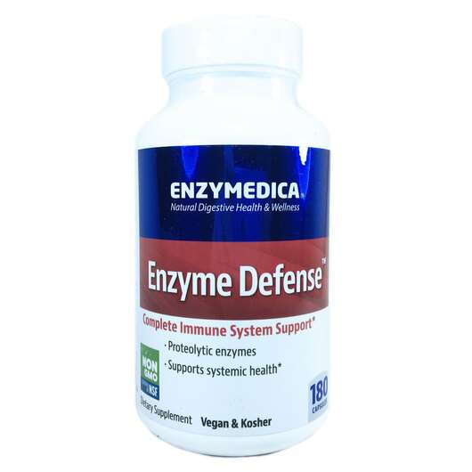 Enzyme Defense ViraStop, Травні Ферменти, 180 капсул