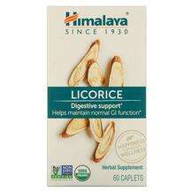 Himalaya, Licorice Organic Digestive Support, 60 Caplets