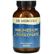 Dr. Mercola, Magnesium L-Threonate, Магній L-Треонат, 90 капсул