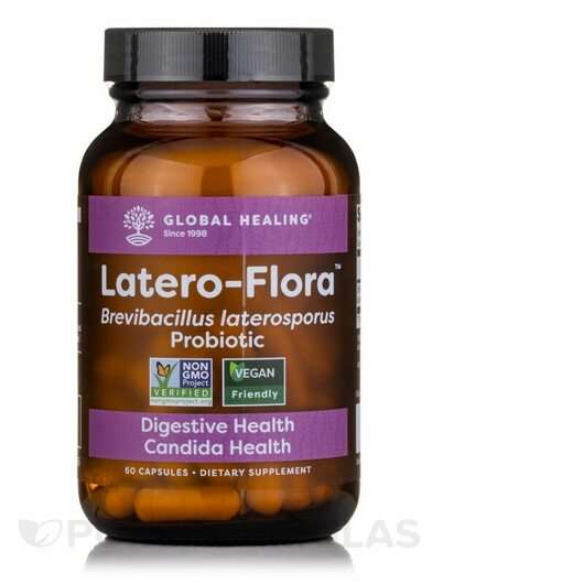 Основное фото товара Global Healing Center, Пробиотики, Latero-Flora, 60 капсул