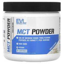 EVLution Nutrition, MCT Powder Unflavored, Тригліцериди, 200 г