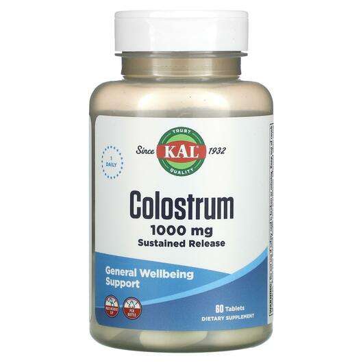 Colostrum 1000 mg, Молозиво, 60 таблеток