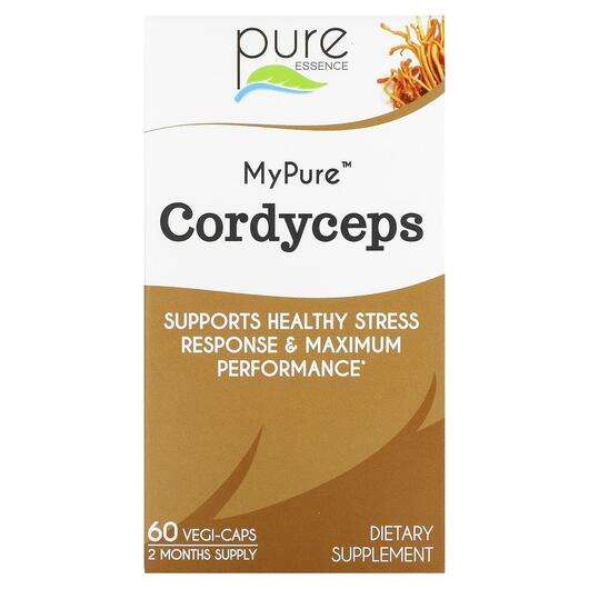 Основне фото товара Pure Essence, MyPure Cordyceps, Гриби Кордіцепс, 60 капсул