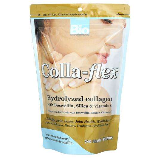 Основне фото товара Colla-Flex Hydrolyzed Collagen with Boswellia Silica & Vit...