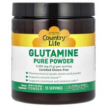Glutamine Pure Powder L-Глутамин 5000 мг Country