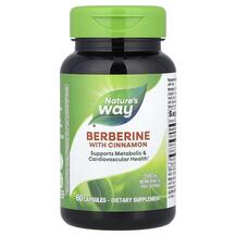 Berberine With Cinnamon Берберин Nature's Way