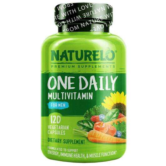 Основне фото товара Naturelo, One Daily Multivitamin for Men, Мультивітаміни для ч...
