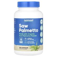Saw Palmetto 500 mg Со Пальметто Nutricost