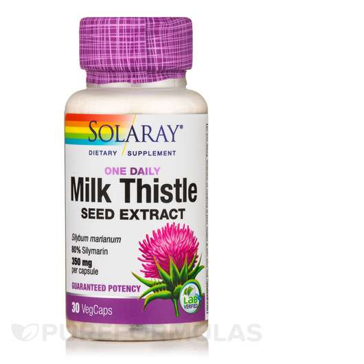 Фото товару Milk Thistle Seed Extract One Daily 350 mg