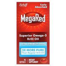 Schiff, MegaRed Superior Omega-3 Krill Oil, Омега 3, 90 капсул